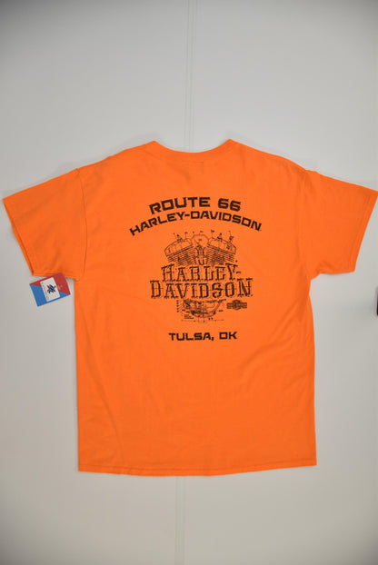 Harley Davidson Pocket T-shirt (L) - Slayyy Vintage