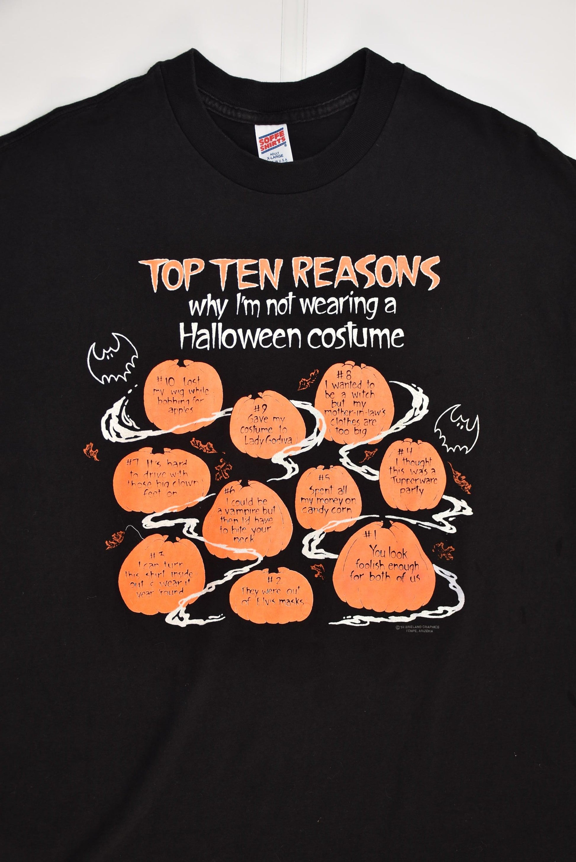 Halloween T-shirt (XL) - Slayyy Vintage
