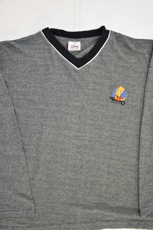 Simpsons 'No Problemo' Sweatshirt - Slayyy Vintage
