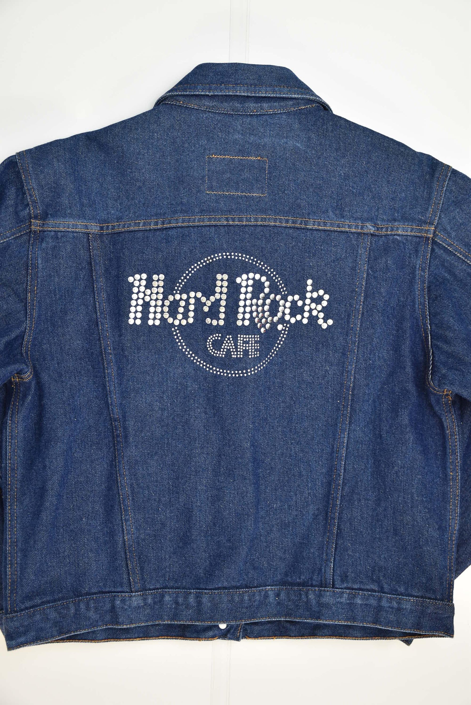 Hard Rock Cafe Denim Jacket (S) - Slayyy Vintage
