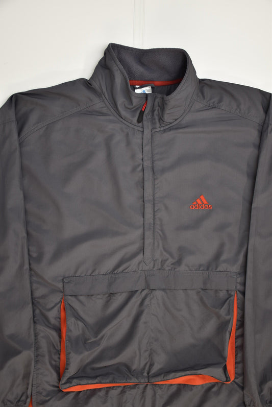 2001 Adidas 1/4 Zip Jacket (L)