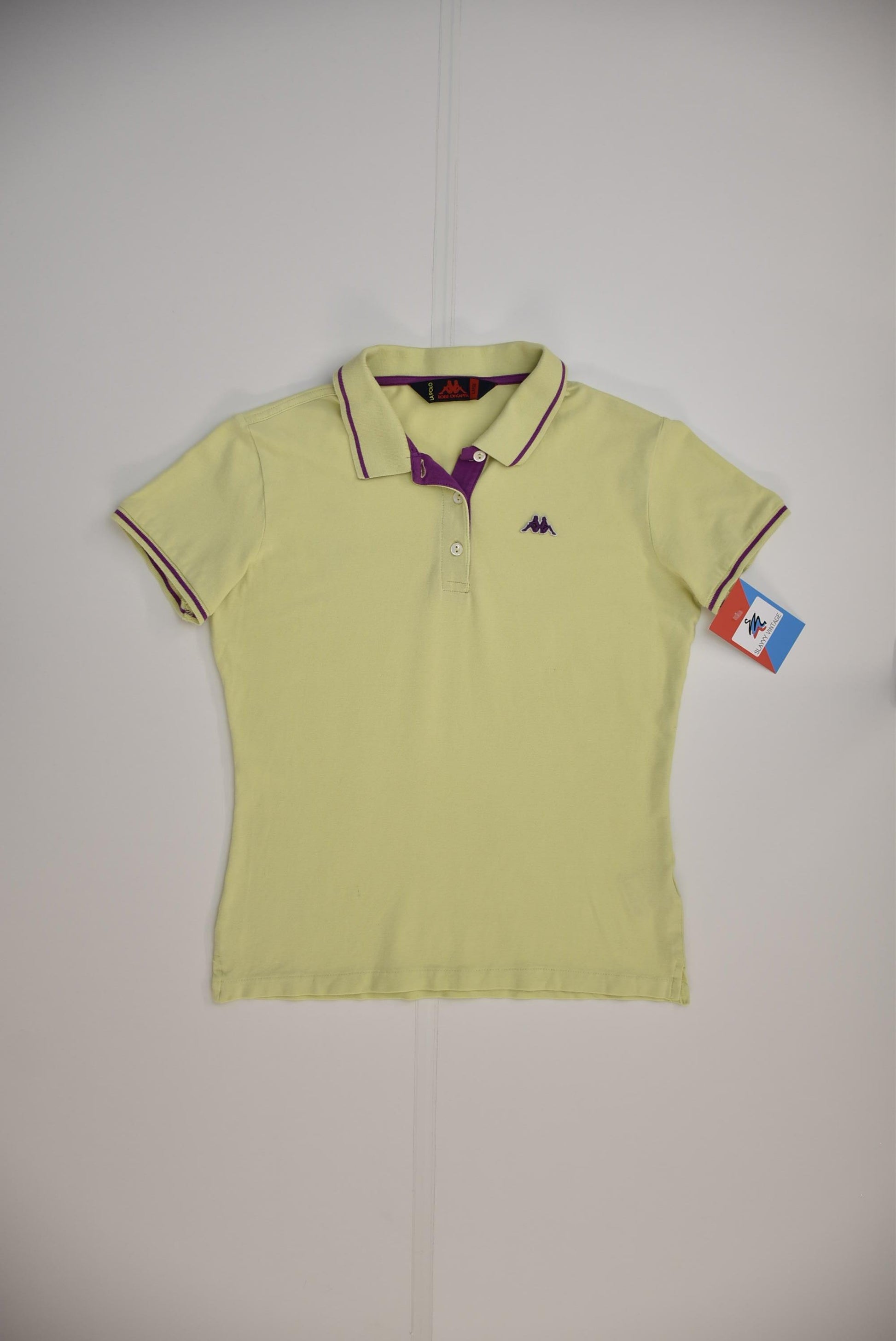 Kappa Polo Shirt Baby Tee (kids L) - Slayyy Vintage