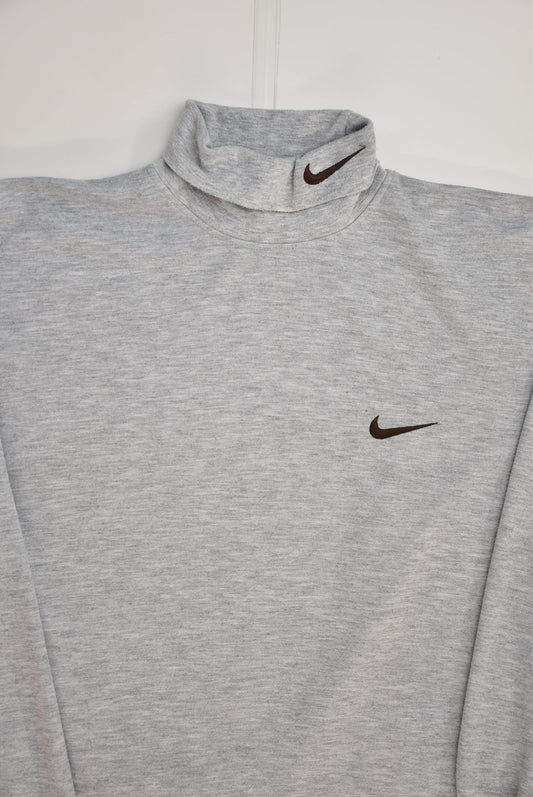 Bootleg Nike Roll Neck Sweatshirt (L)
